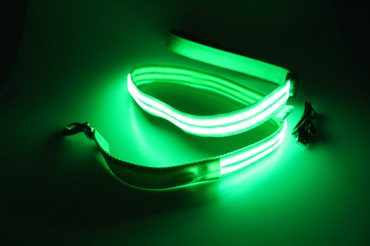 LED Neon Green Leash